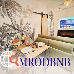 Appartement La Belle By Mrodbnb - Neuf - Apercu - 25m & Resto - Cine - Cheminee - Popcorn, Cancale